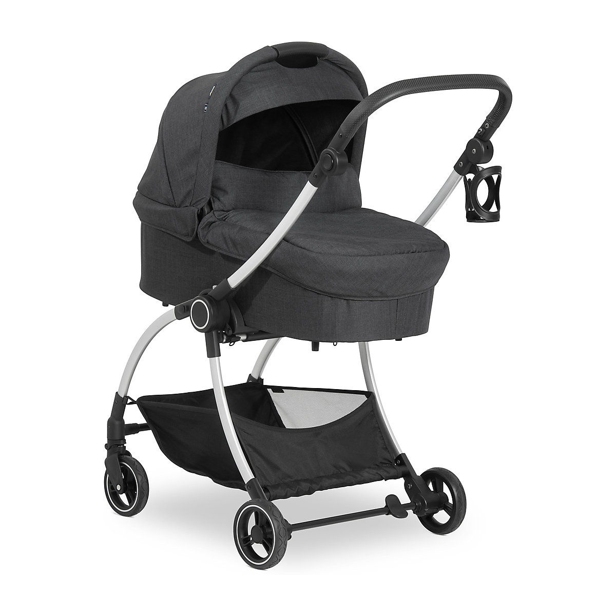 Kinderwagenaufsatz Colibri, Melange Black