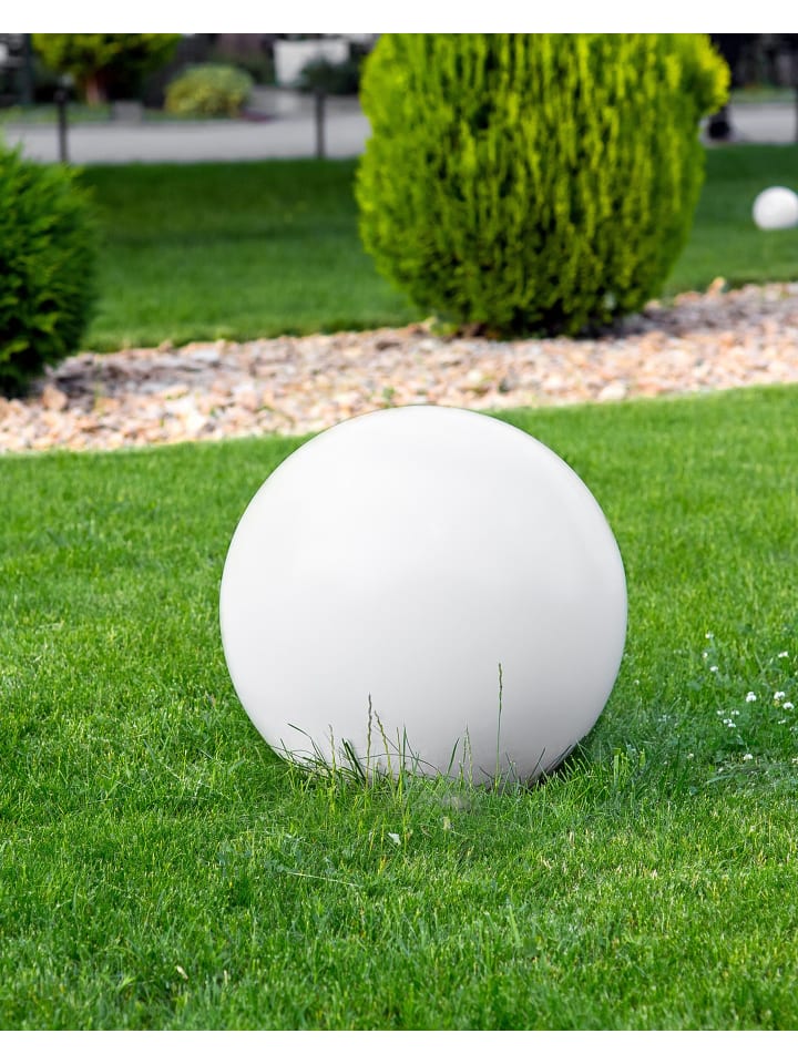 Beliani LED- Kugelleuchte für den Außenbereich JOCOY in Weiß günstig kaufen onesize