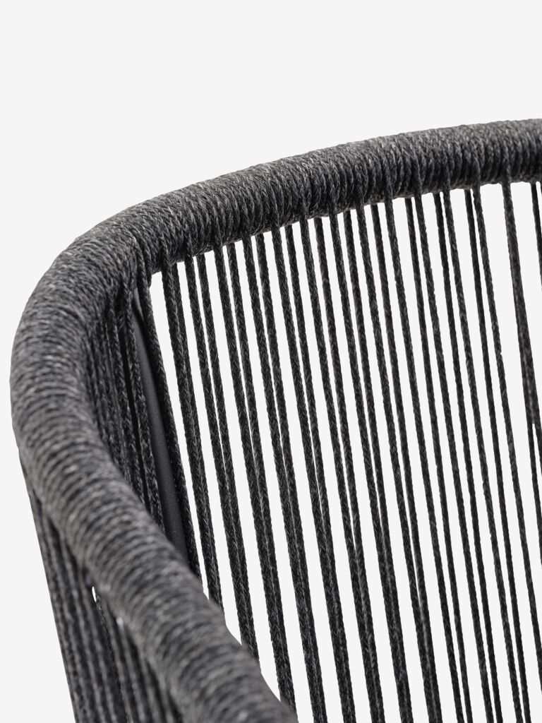 Chaise empilable BRAVA BRAVA, séchage rapide, grise