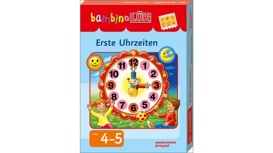 bambinoLÜK  Set Erste Uhrzeiten ab 4
