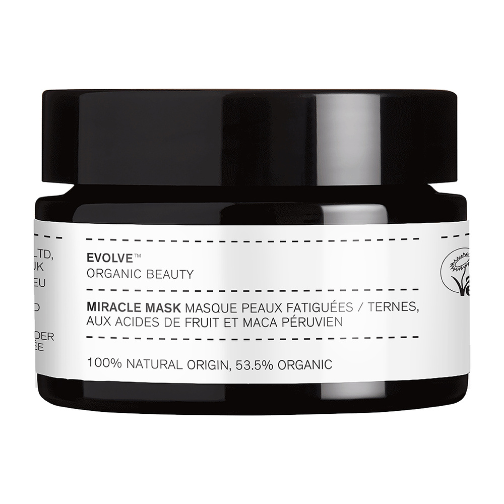evolve organic beauty MIRACLE MASK Masque éclair exfoliant