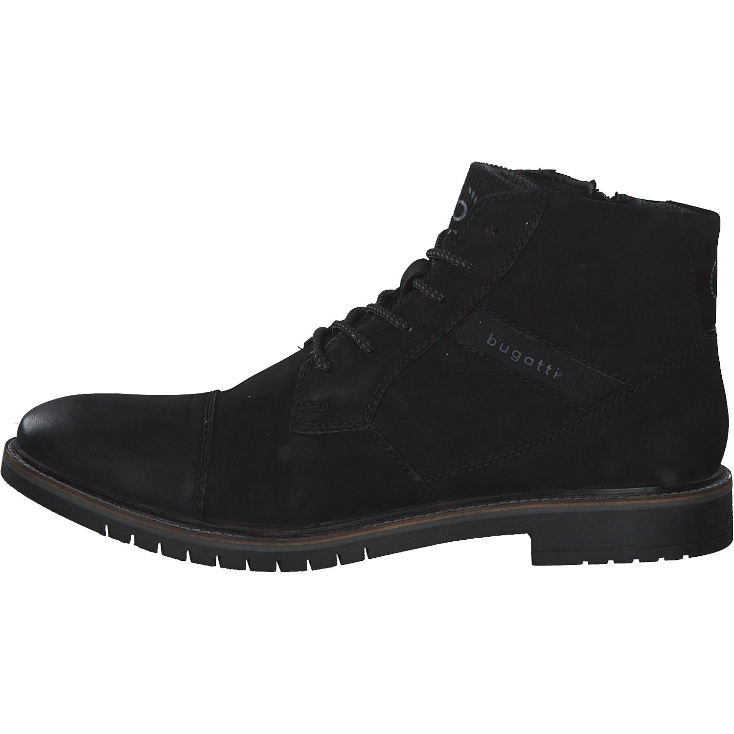 Bugatti Caj 8373A, Schnürstiefeletten, Herren, Schwarz