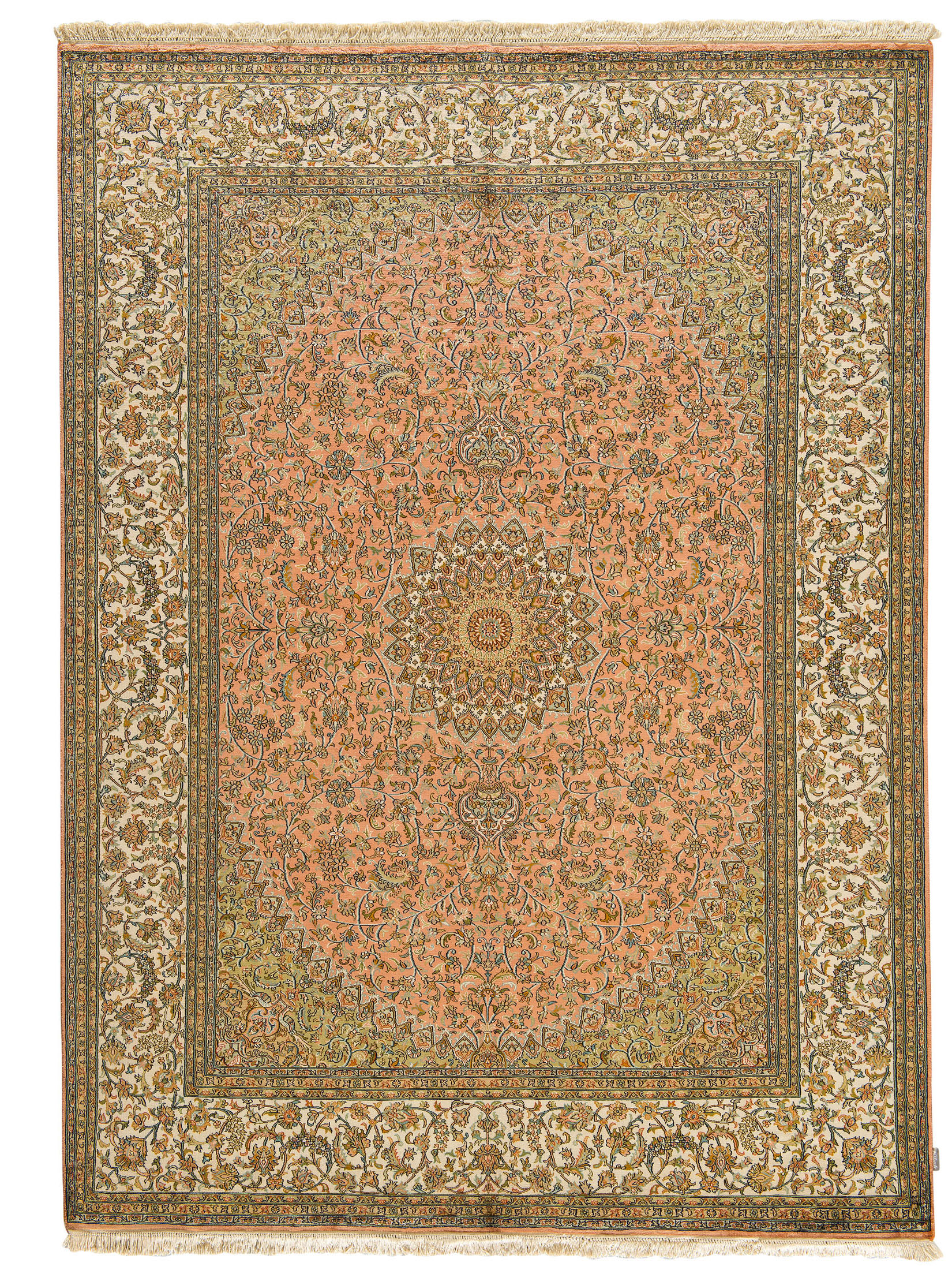 Kaschmir Seide 18/18 ca. 156 x 213 cm, Unikat / Einzelstück