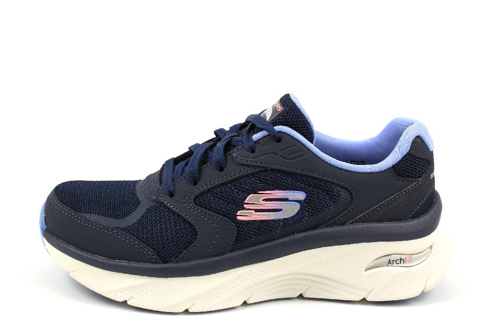 SKECHERS Freizeit Schnürer blau