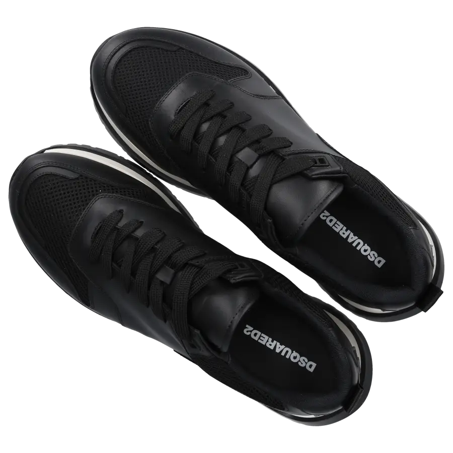 Dsquared2 - Herrenschuhe RUNNING schwarz-kombi - schwarz