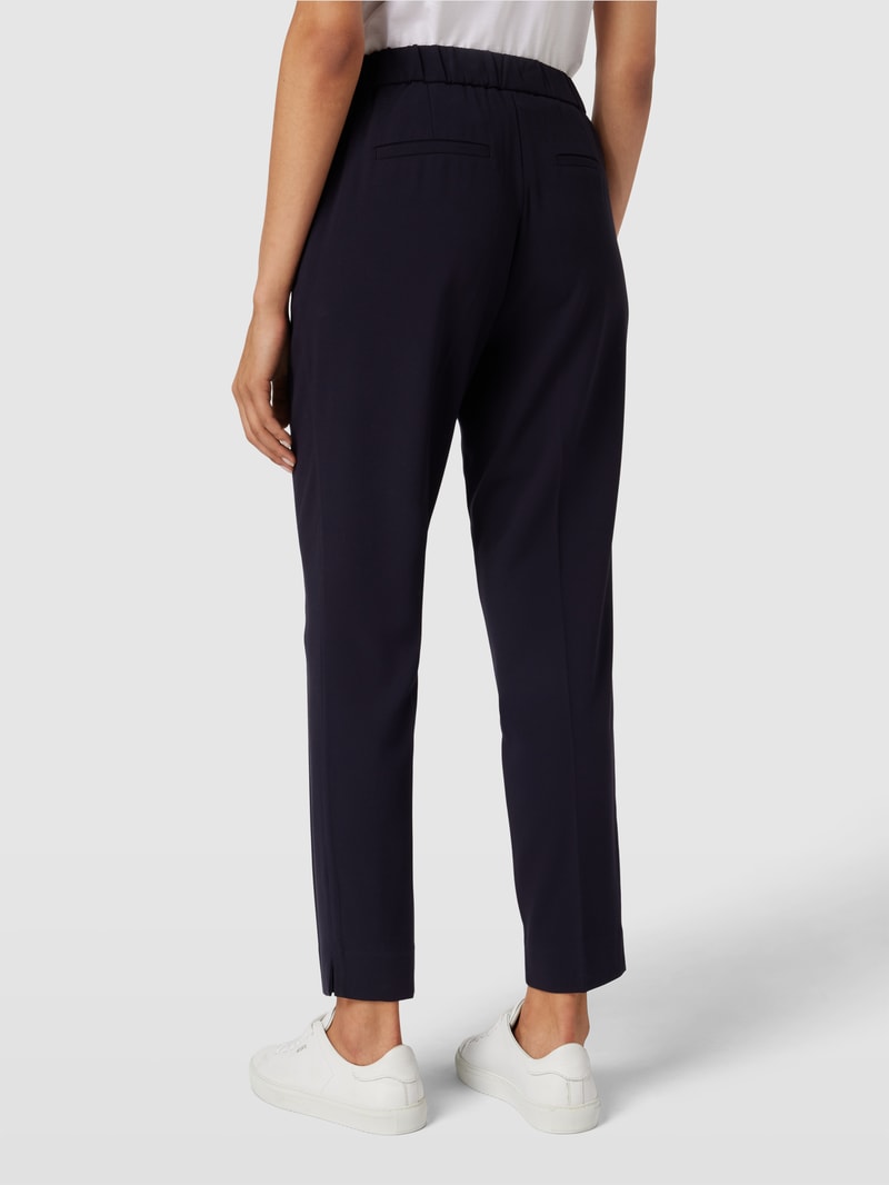 Stoffhose mit Viskose-Anteil in marineblau