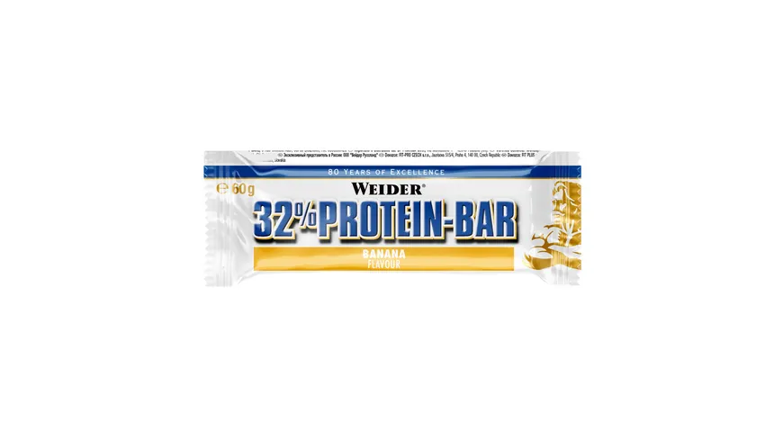 WEIDER 32% PROTEIN RIEGEL mit Banane 60 g