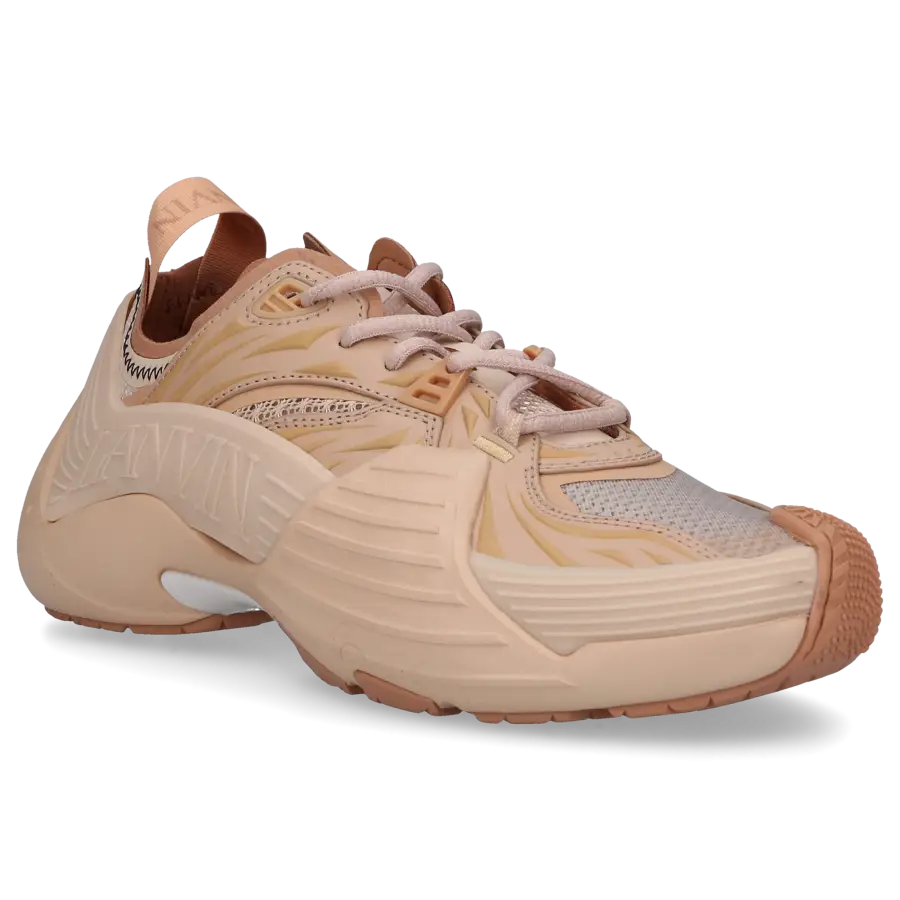 Lanvin - Sneaker low FLASH-X Kalbsleder - beige