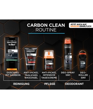L'Oréal Men Expert Pure Carbon 5in1 Multi-Action Duschgel-250 ml