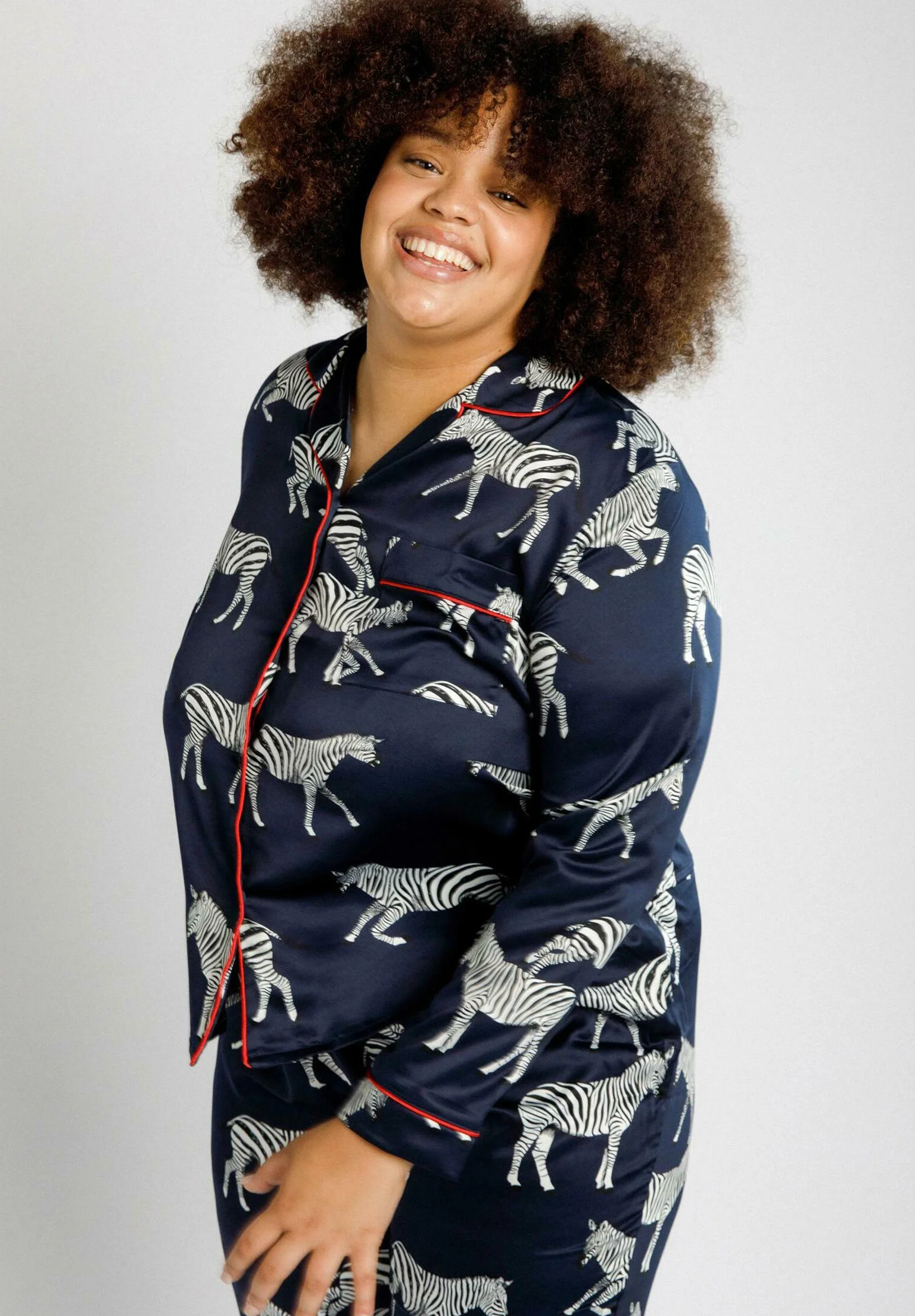 Pijama Chelsea Peers ZEBRA SATIN