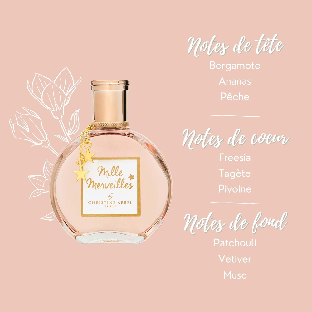 christine arbel MILLE MERVEILLES EDT 75ml EAU DE TOILETTE