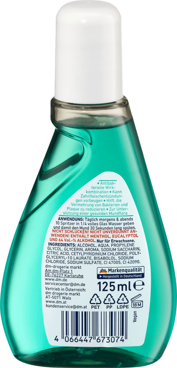 Mundwasser-Konzentrat, 125 ml