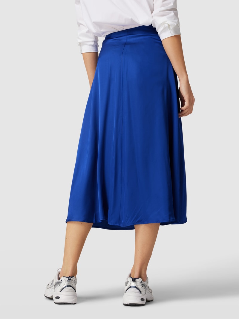 Rock mit Kellerfalten Modell 'Lilyann' in blau
