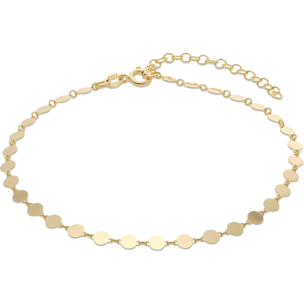 FAVS Bracelet cheville 925 Argent Bracelet