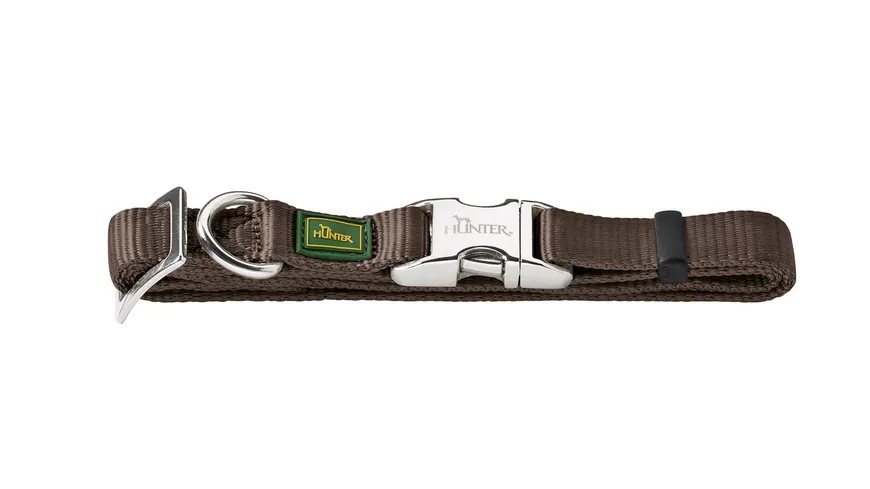 Hunter Hunde Halsband Alu-Strong 45-65/XL Braun