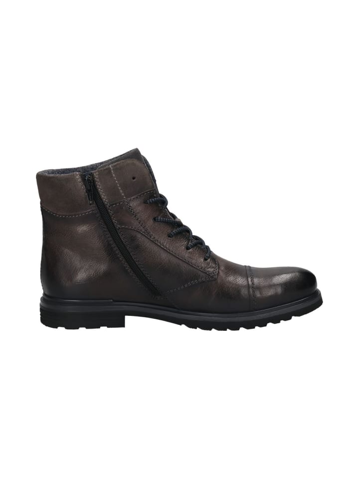 Bugatti Schnürstiefel in grau günstig kaufen 45