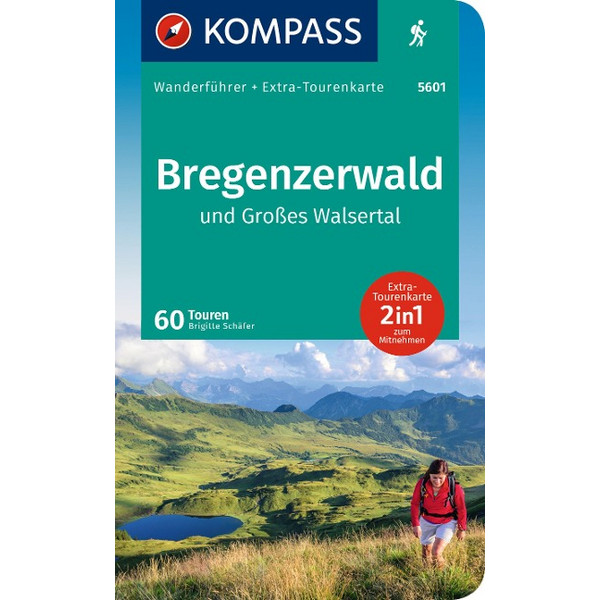 KOMPASS WANDERFÜHRER BREGENZERWALD UND GROßES WALSERTAL