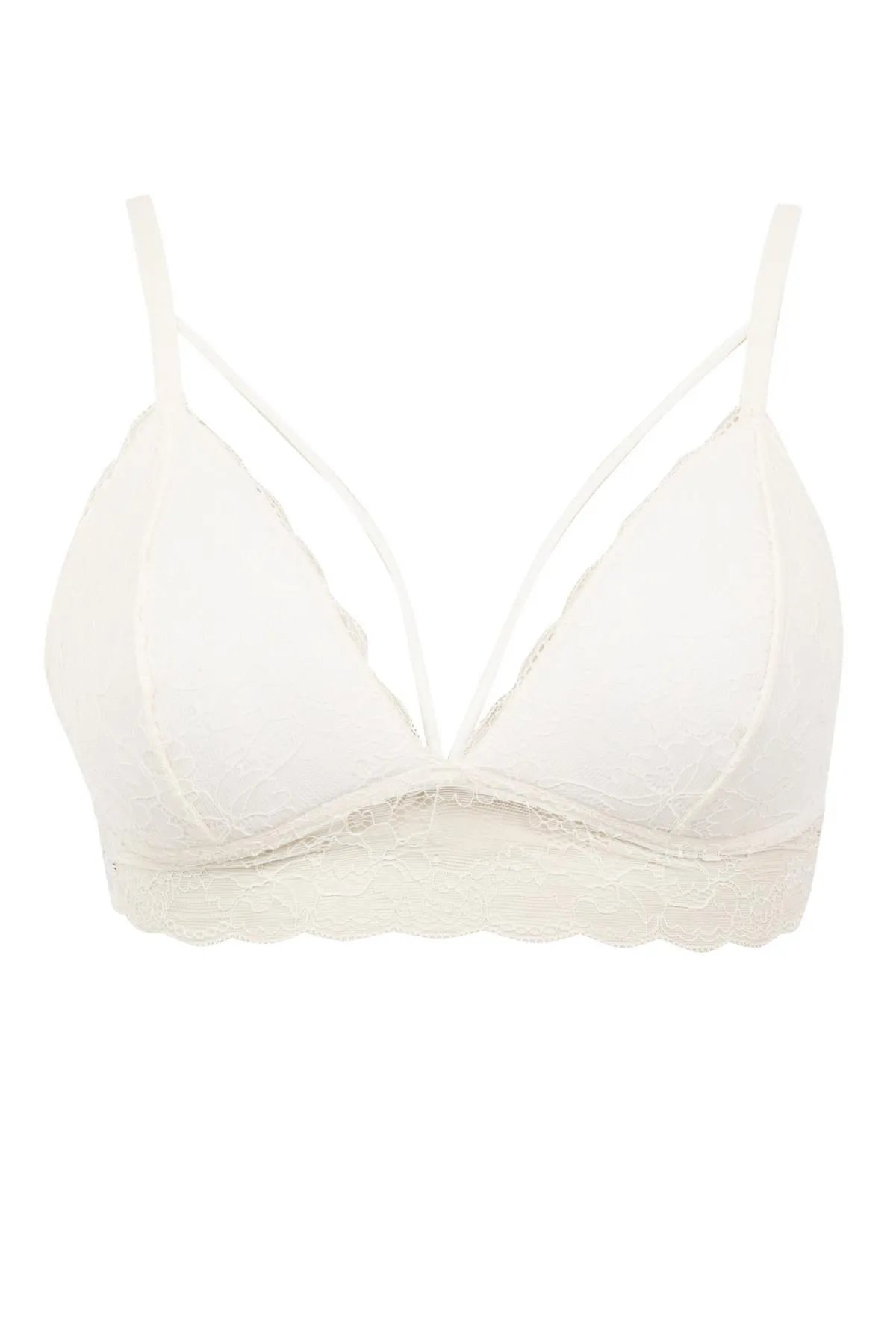 DeFacto  Fall In Love Triangel-Bralet mit Spitzenpolstern R6569az23au