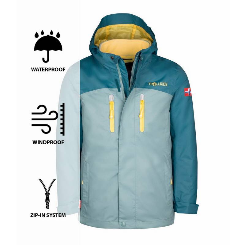 Trollkids Bryggen Doppeljacke Mädchen