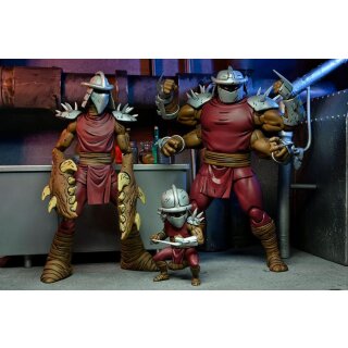 Teenage Mutant Ninja Turtles (Mirage Comics) Actionfigur - Shredder Clone & Mini Shredder (Deluxe)