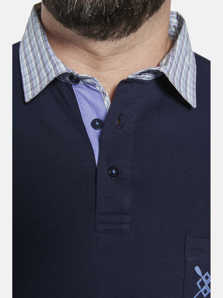 Charles Colby Sweatshirt EARL BALIN in dunkelblau günstig kaufen XXL