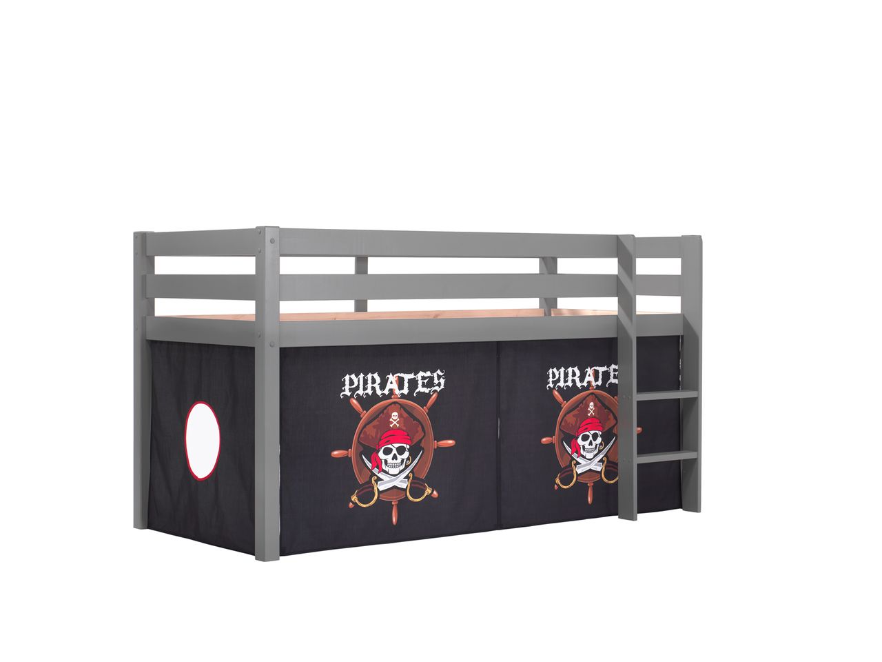 VIPACK Spielbett Pino mit Textilset 