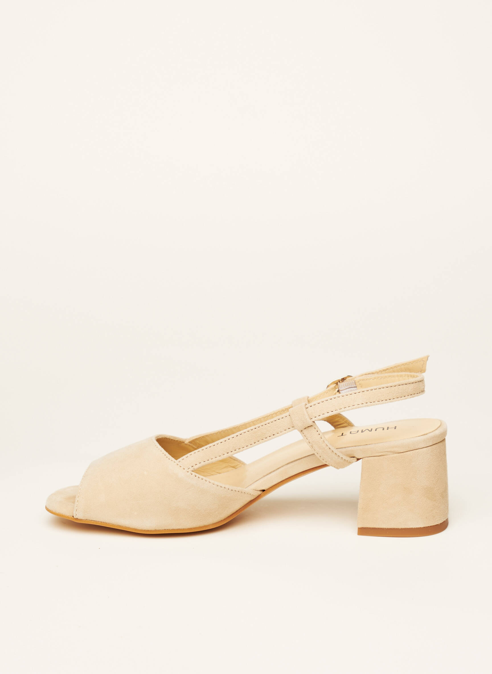 Humat Sandales Nu Pieds Femme couleur beige