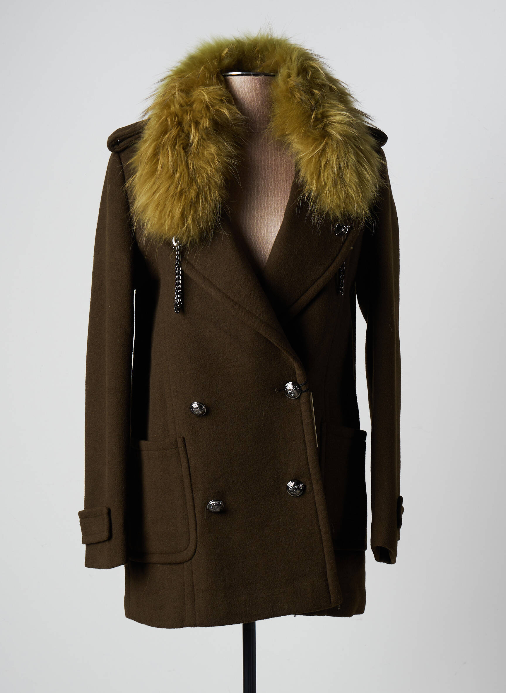 Fracomina Manteaux Longs Femme couleur vert