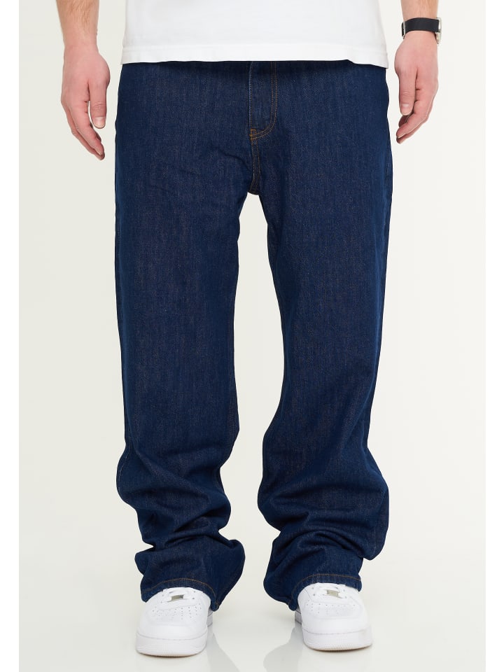 DAILY COTTON Jeans - DCCOTIA Lange Hose Loose-Fit Baggy in Indigo günstig kaufen