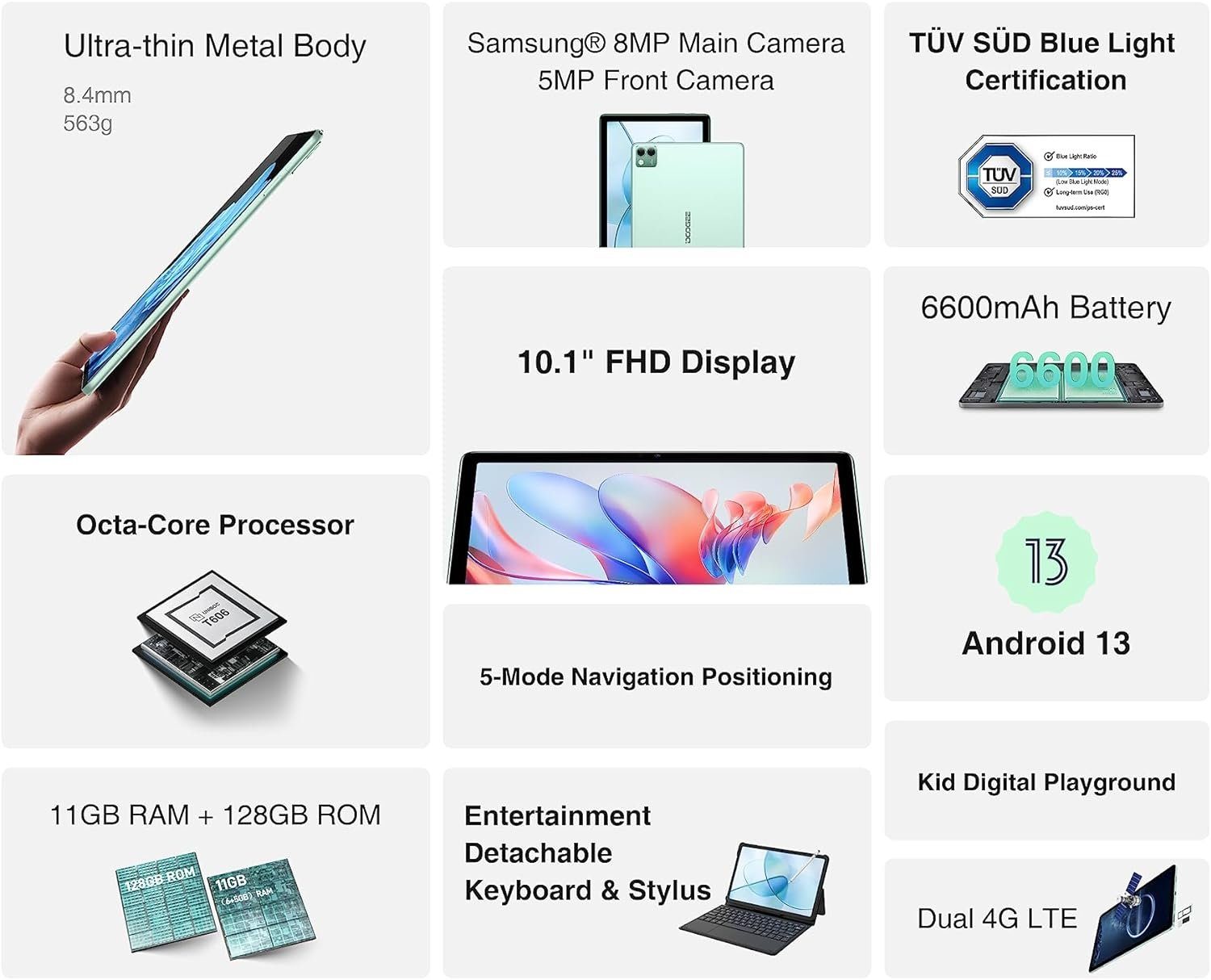 DOOGEE T10S Tablet (10
