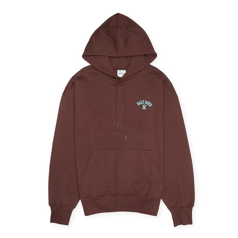 Daily Paper Horizo Hoodie chocolate brown