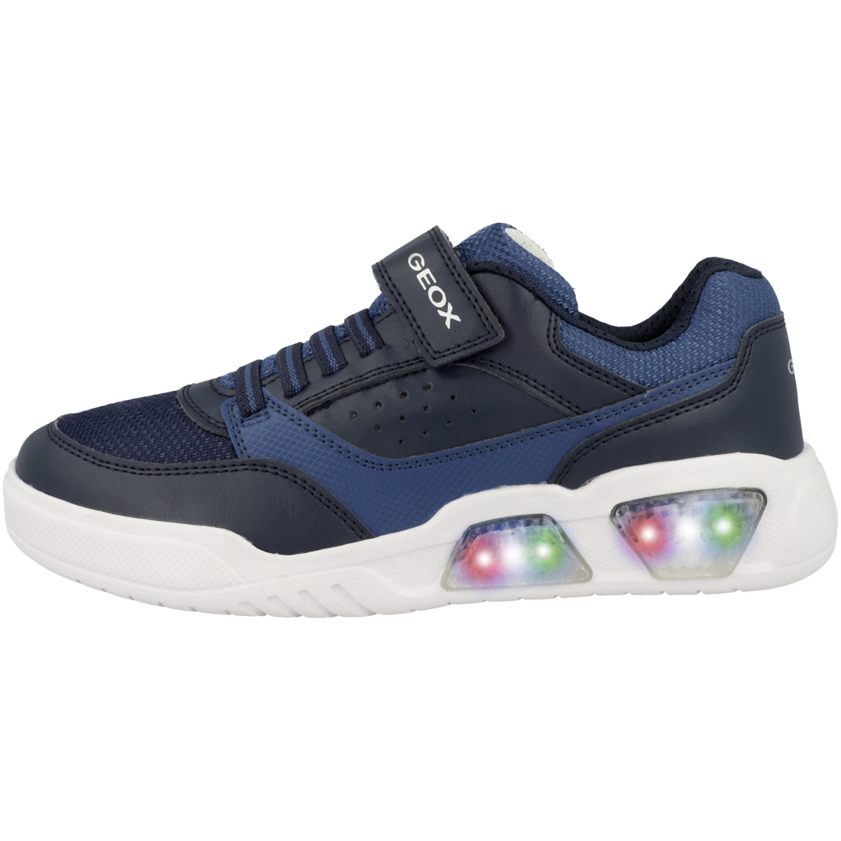 Geox J Illuminus B. B Sneaker Low dunkelblau