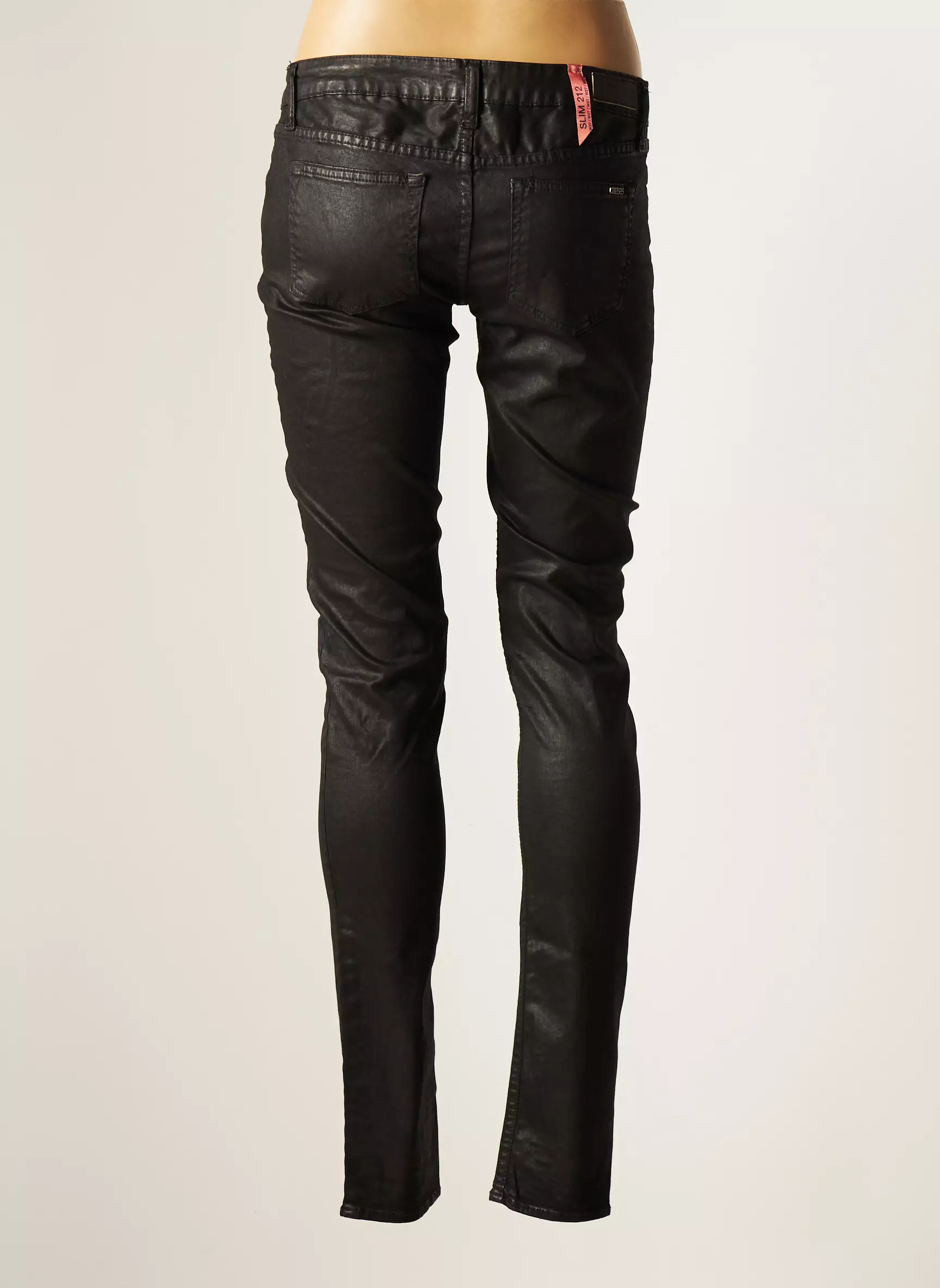 Le Temps Des Cerises Pantalons Slim Femme couleur noir