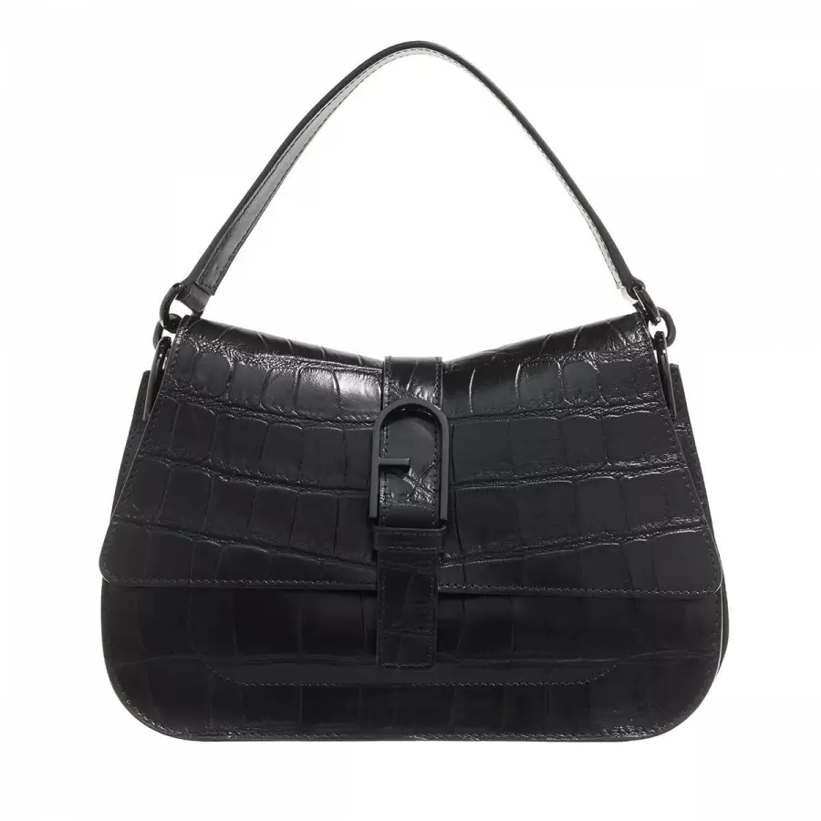 Furla - Furla Shoulder Bags Leder Black - schwarz