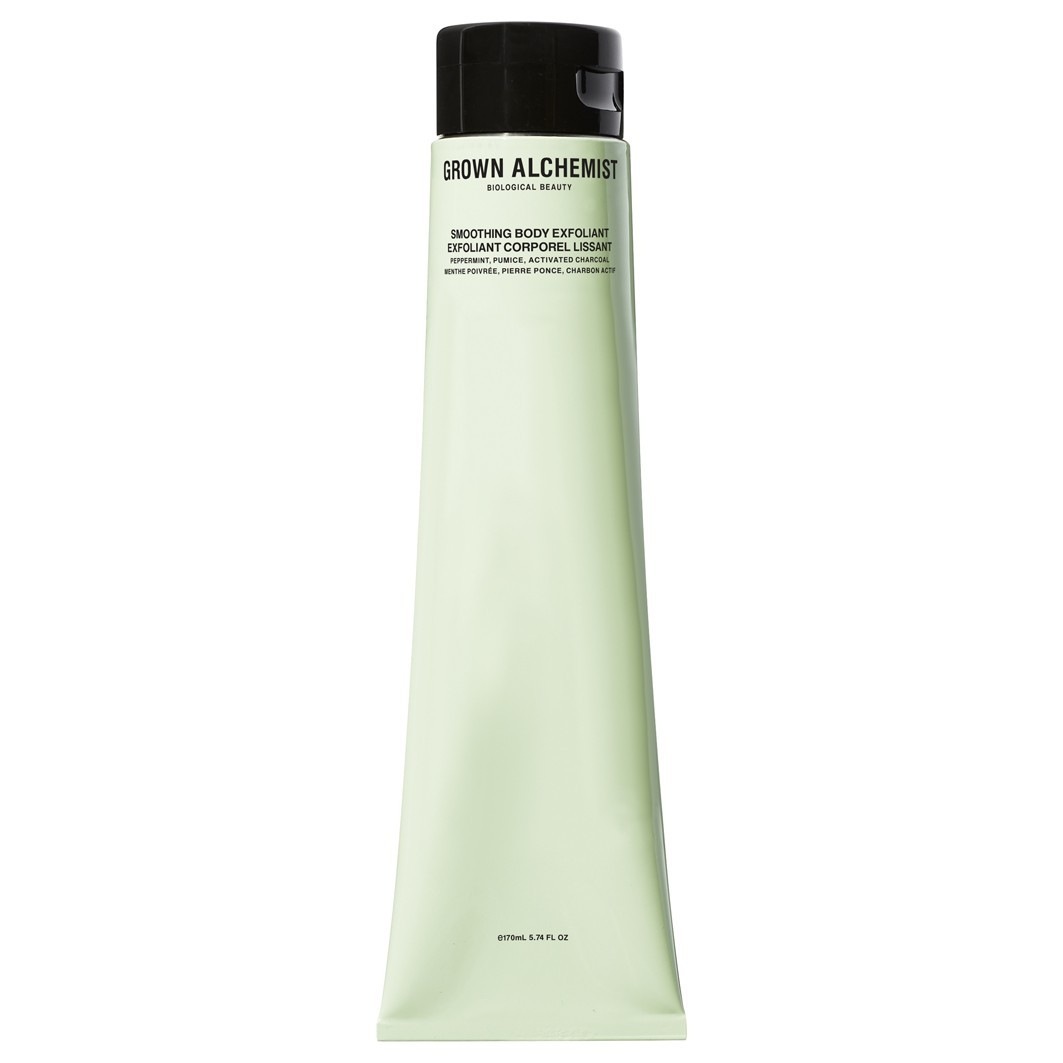 Smoothing Body Exfoliant: Peppermint. Pumice. Activated Charcoal