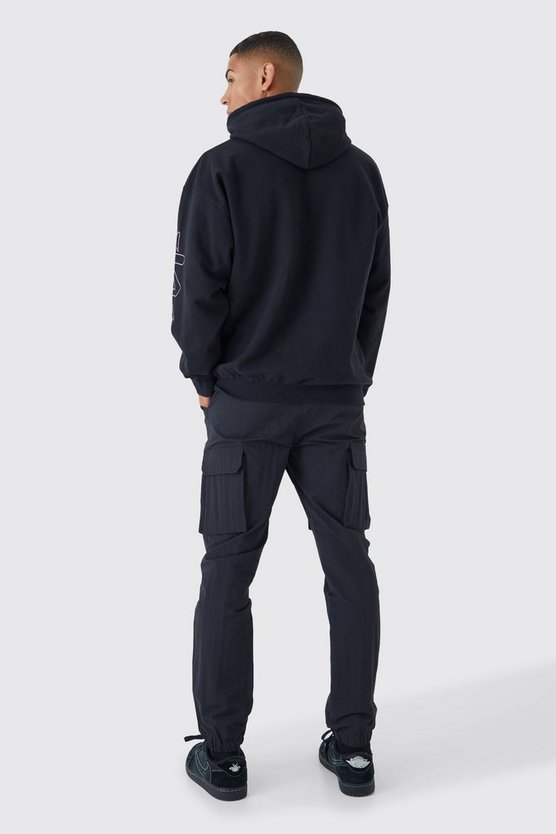 Oversize Hoodie mit lizenziertem Naruto Anime Print