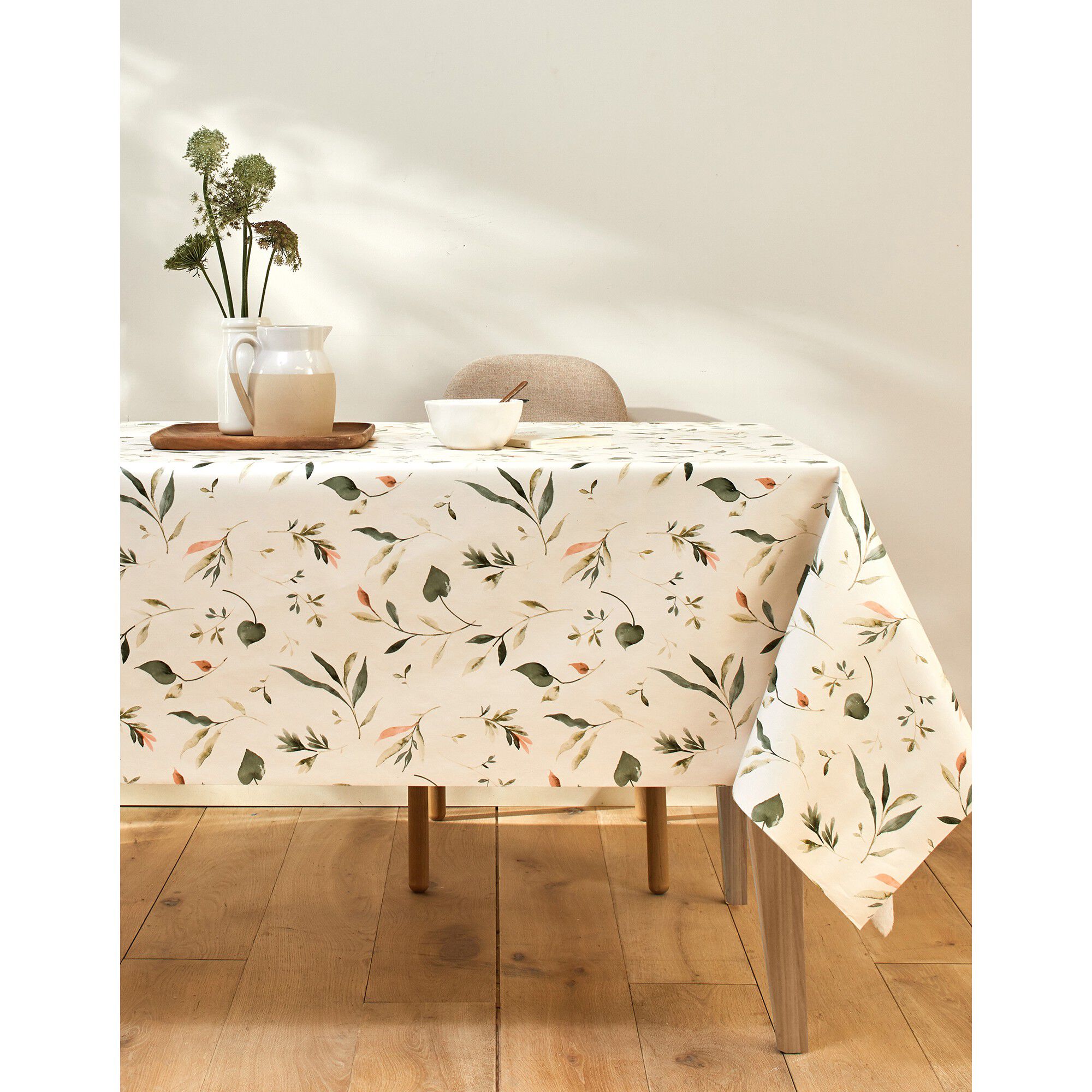 Nappe toile cirée imprimé Florale