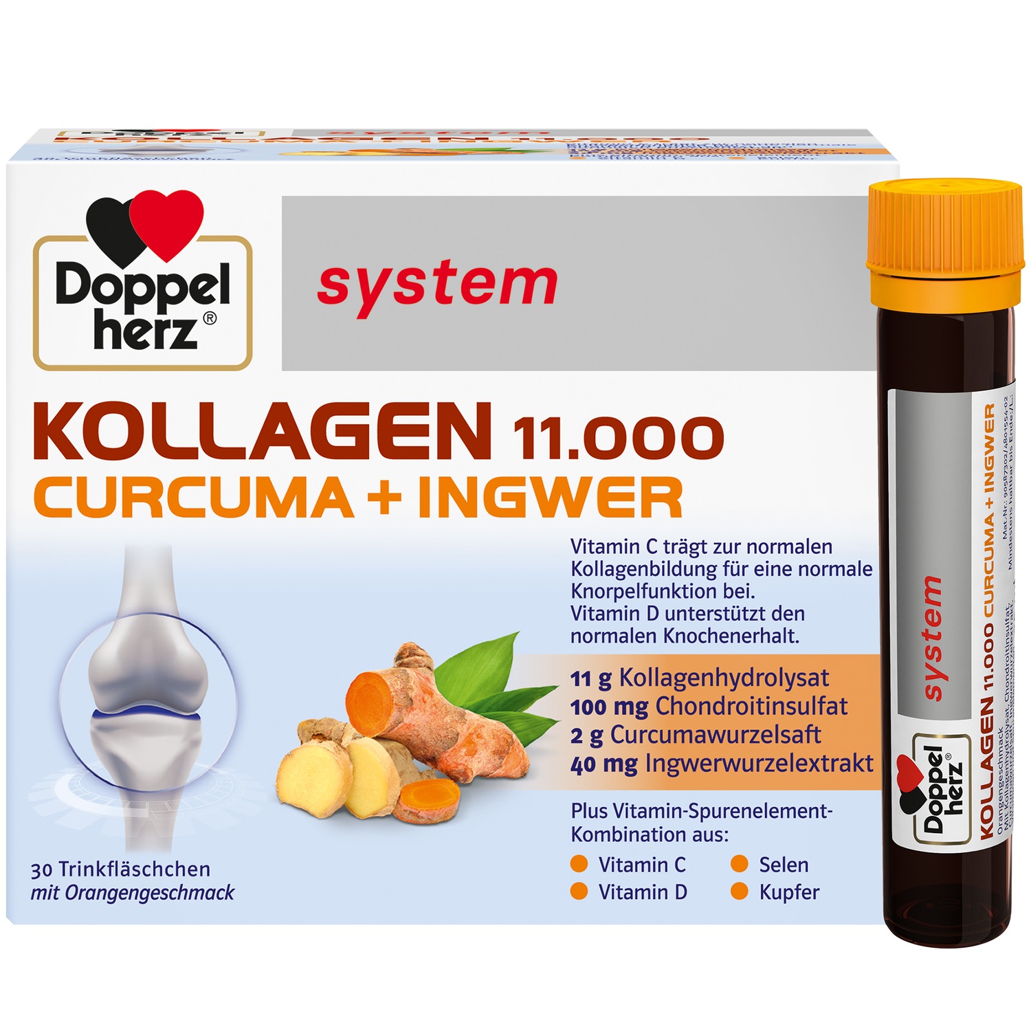 Kollagen 11.000 Curcuma+Ingw.system TRA