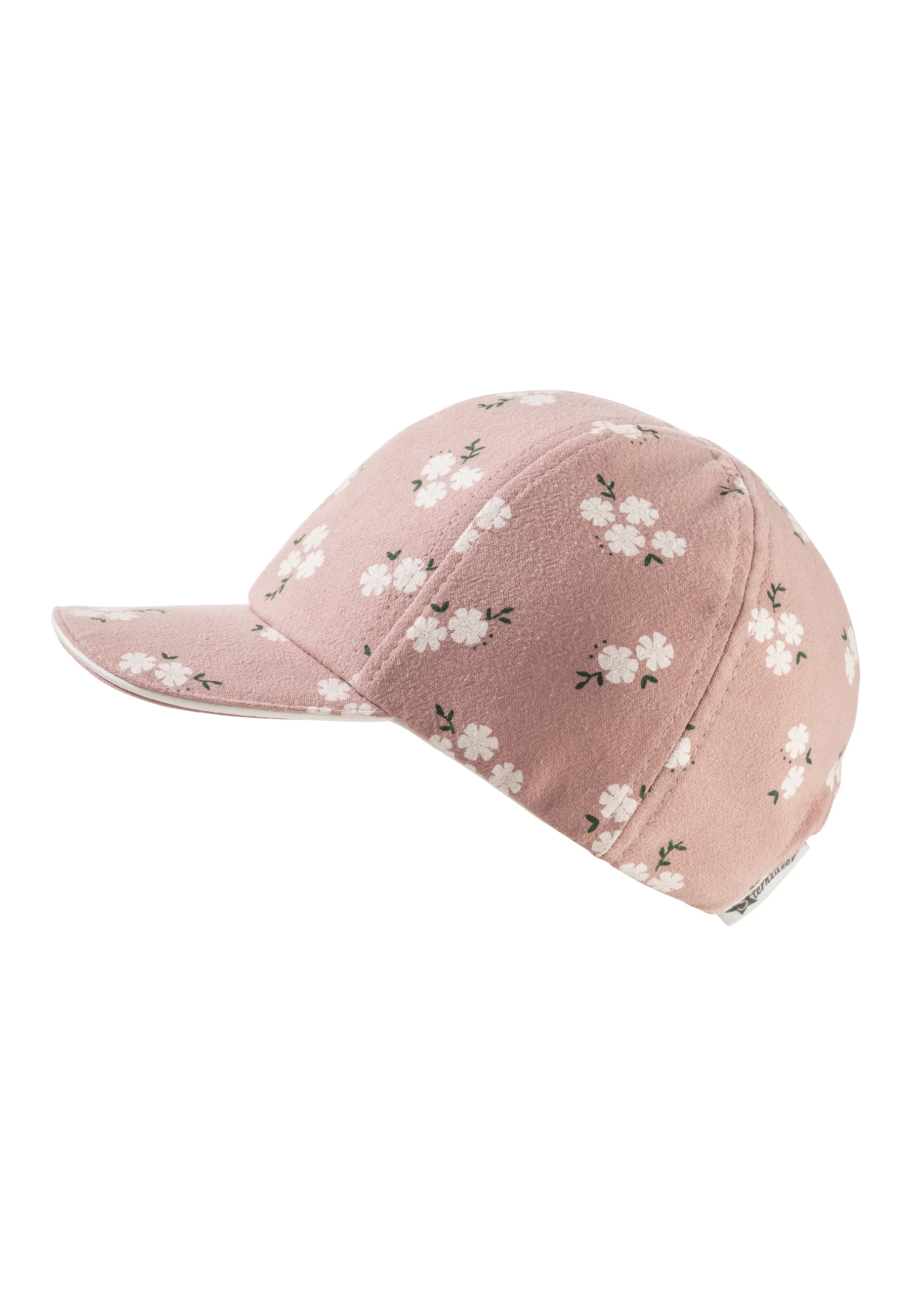 Baseballcap mit Blumenprint in grün oder rosa