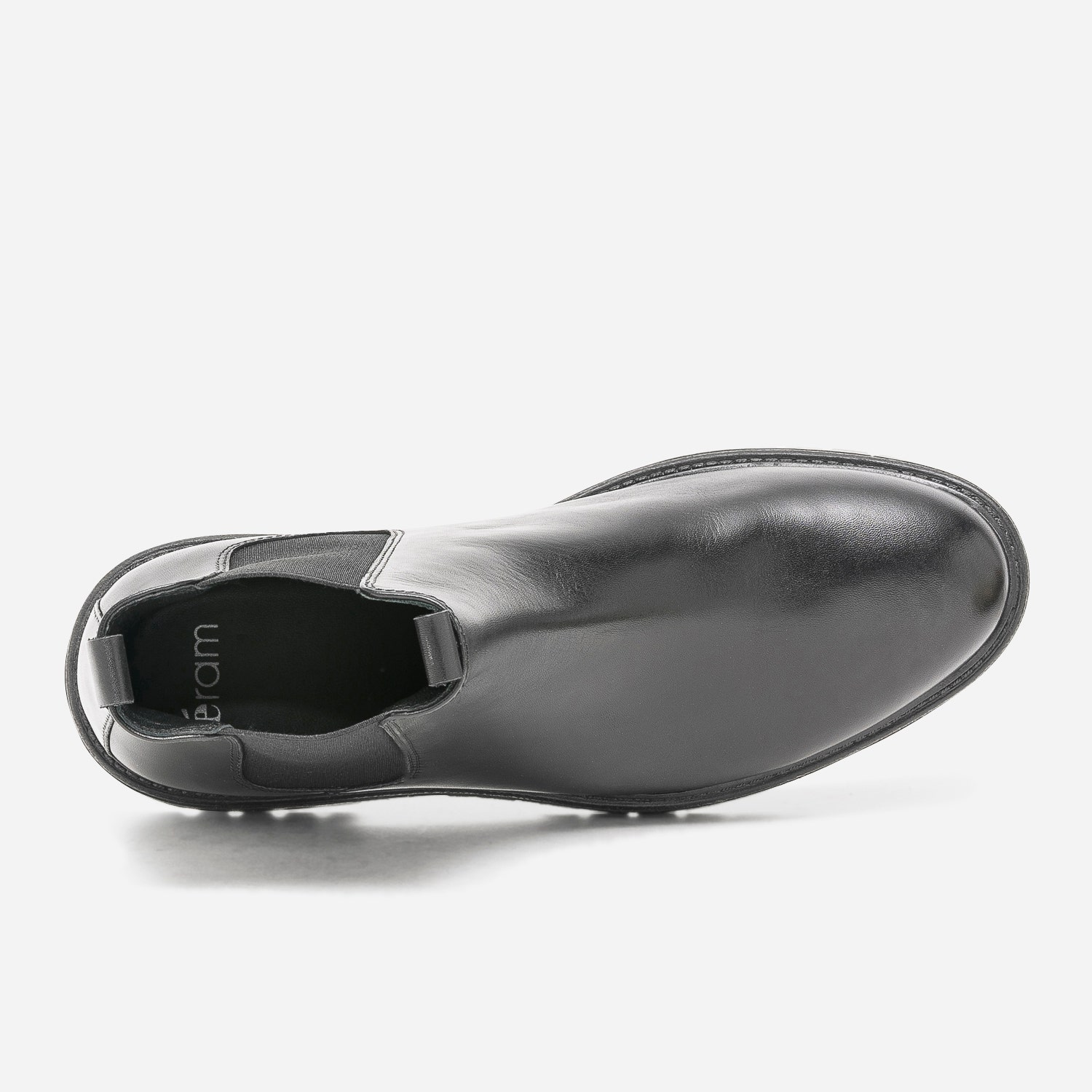 Chelsea boots noir en cuir