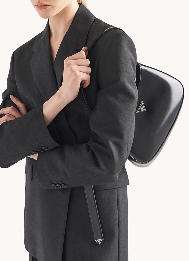 Prada Prada Cleo -nahkainen olkalaukku
