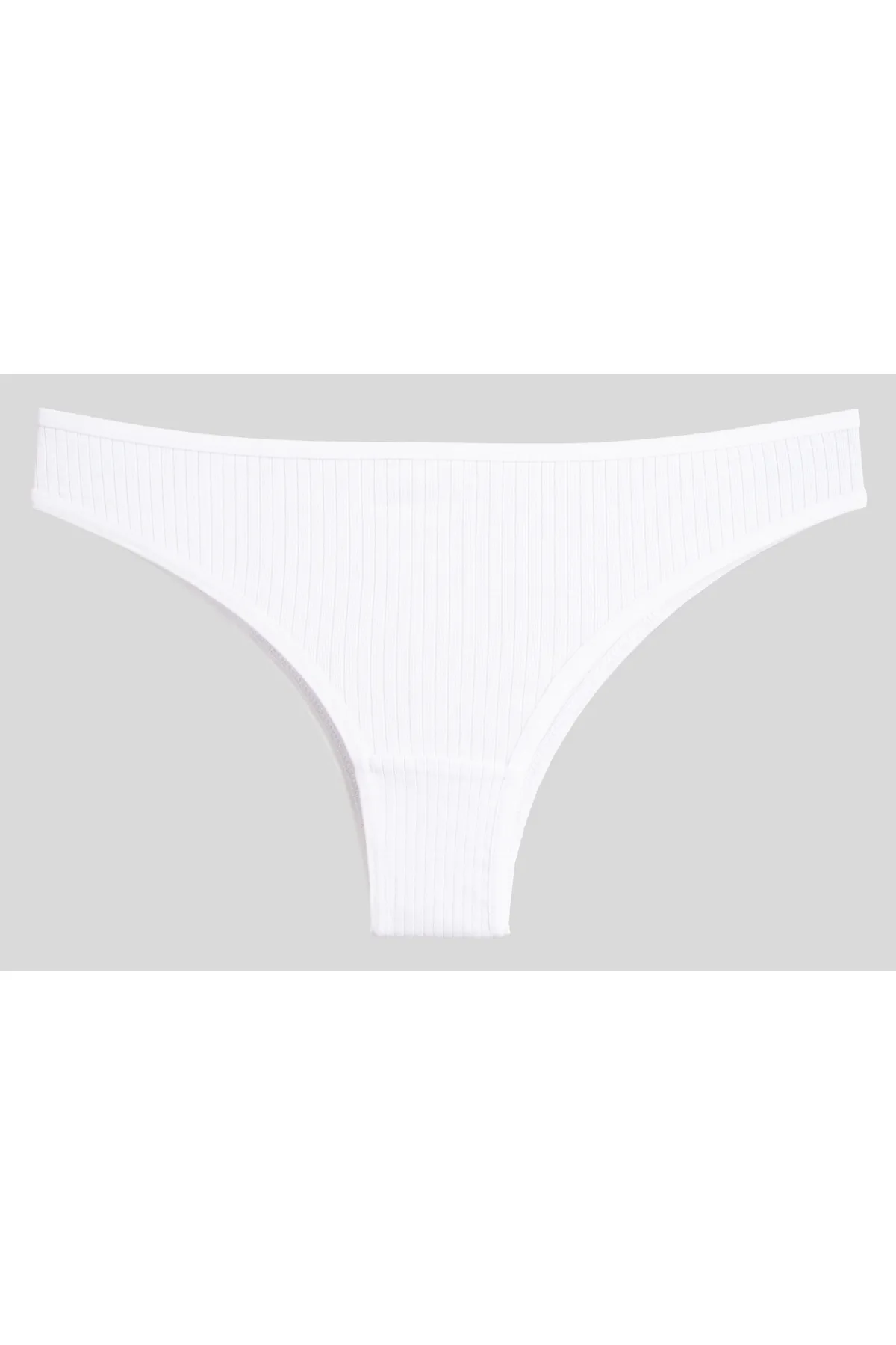 Nicoletta  Damenhöschen Brazillian 5er-Pack Lycra-Unterhemd aus gerippter Baumwolle MIXCOLOR