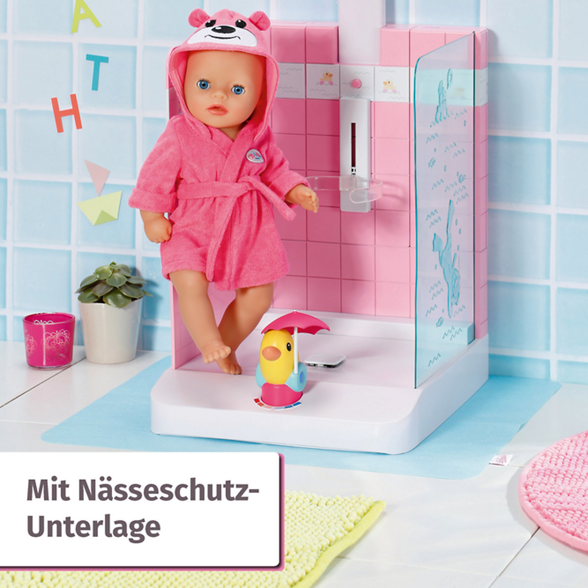BABY born® Begehbare Dusche