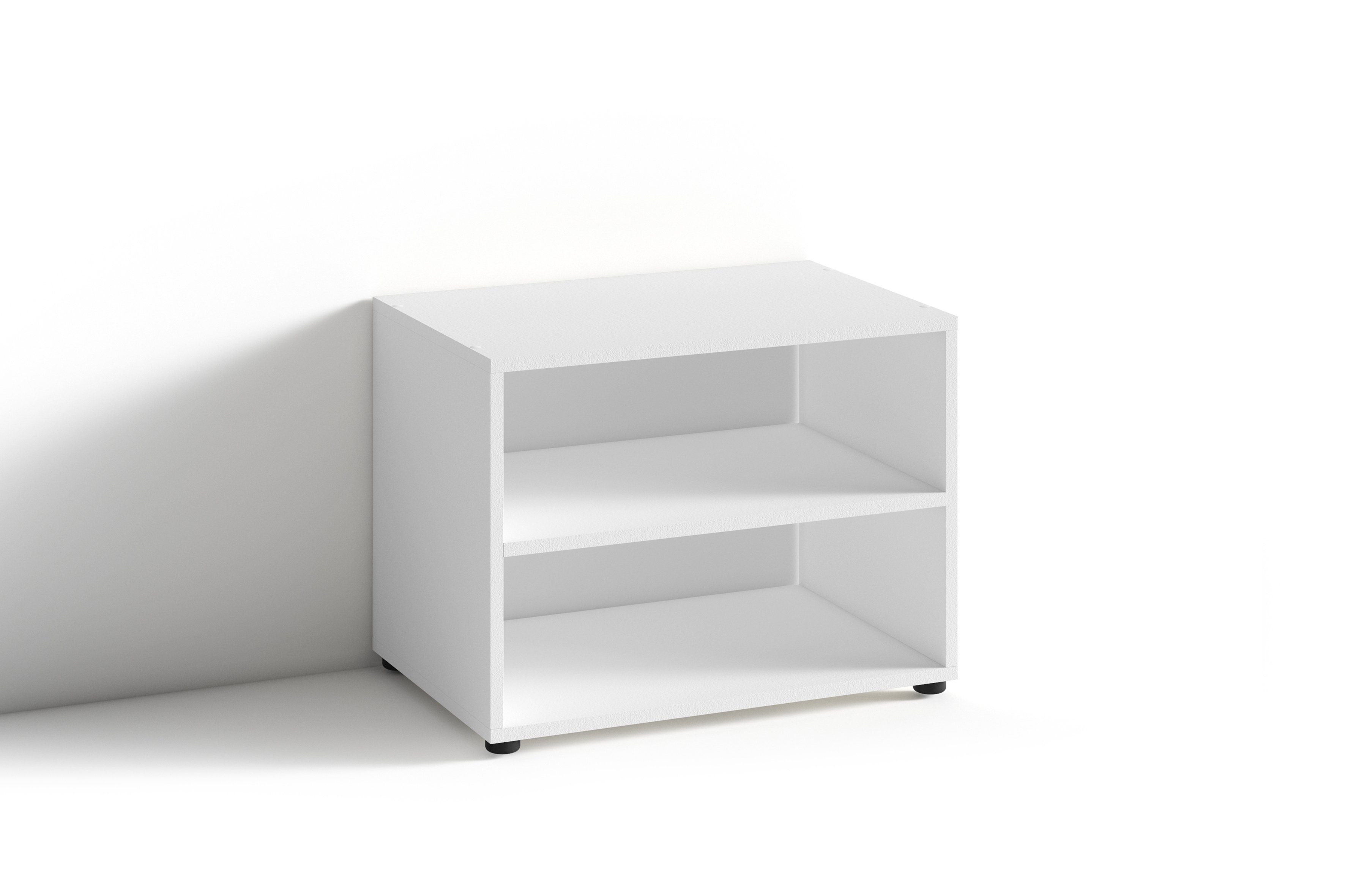 byLIVING TV-Board Victoria (Breite 60 oder 90 cm, in der Farbe weiß), Platzsparend, Modern, Schlicht