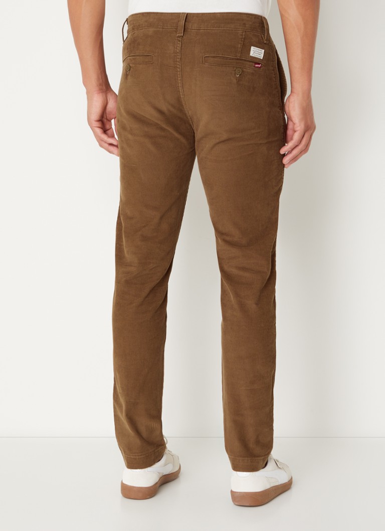 Pantaloni Levi's slim fit din catifea reiată chinezească cu buzunare laterale