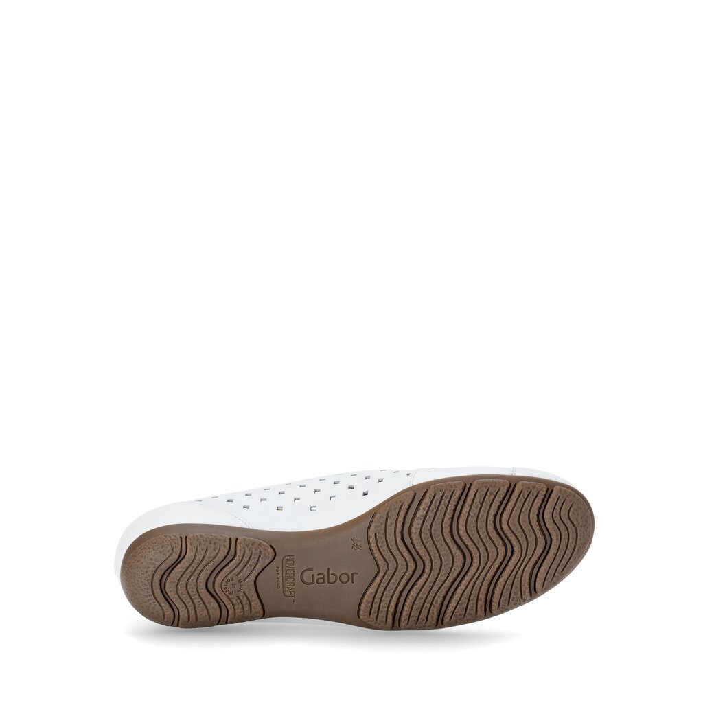 Gabor fashion Sportliche Ballerina weiß