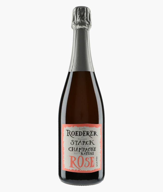 Champagne Brut Nature Starck Rosé 2015ROEDERER LOUIS