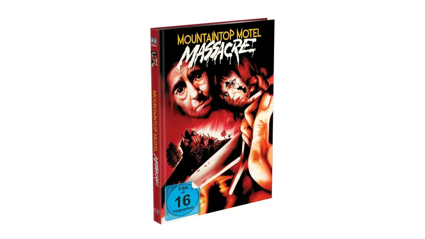 MOUNTAINTOP MOTEL MASSACRE - 2-Disc Mediabook Cover C (Blu-ray + DVD) Limited 250 Edition - Uncut