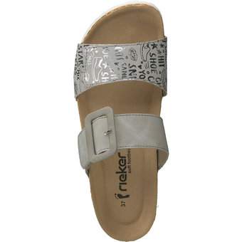 Rieker Pantolette in grau