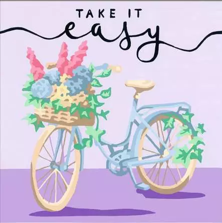CreArt Take it easy - Malen nach Zahlen für Erwachsene